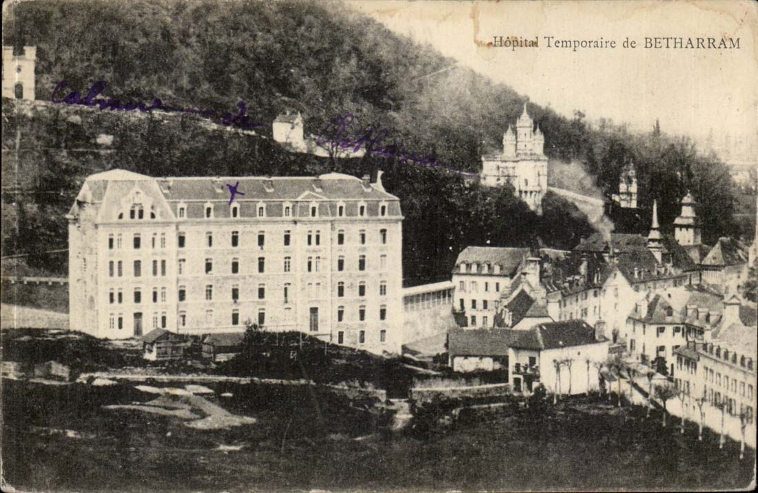 CPA Hopital temporaire de Betharram