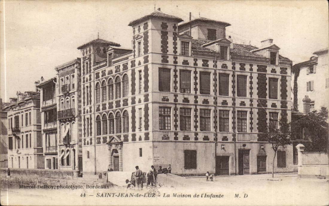 Saint-Jean-de-Luz — La Maison de l'Infante — Marcel-Delboy, phototype, Bordeaux