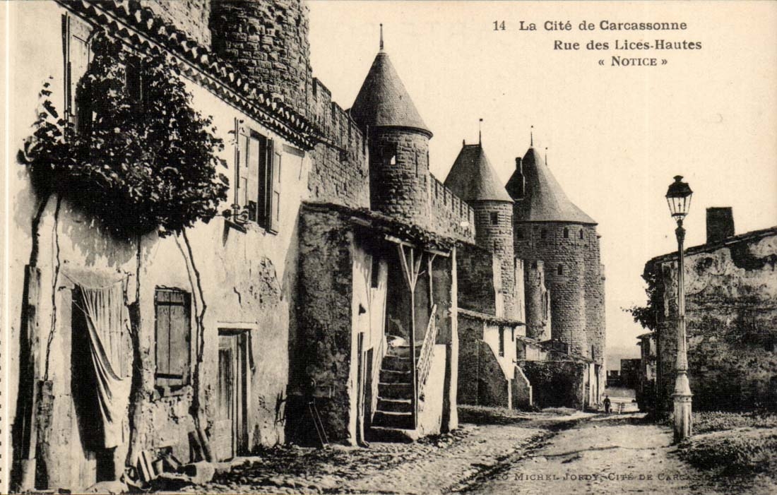 Carcassonne — Rue des Lices-Hautes — Michel Jordy, n°14