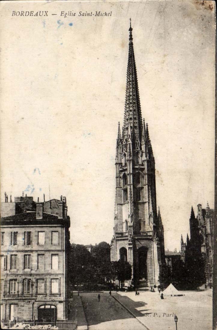 Bordeaux CPA Eglise Saint Michel