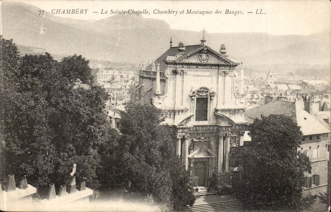Chambery CPA La sainte chapelle Chambery et montagnes des Bauges