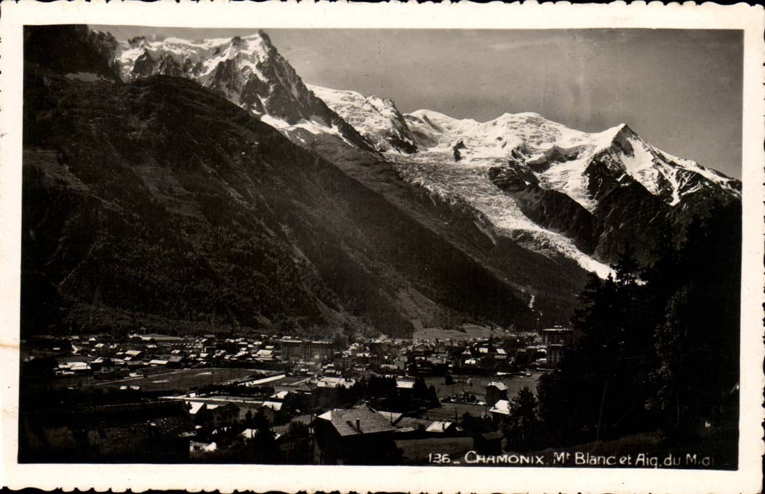Chamonix mont Blanc CPA Aiguille du midi