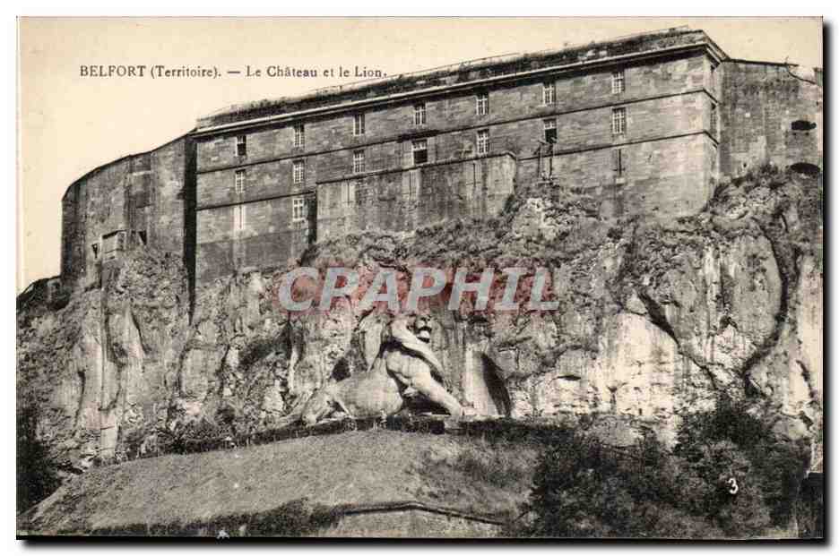 Belfort CPA Le chateau et le lion