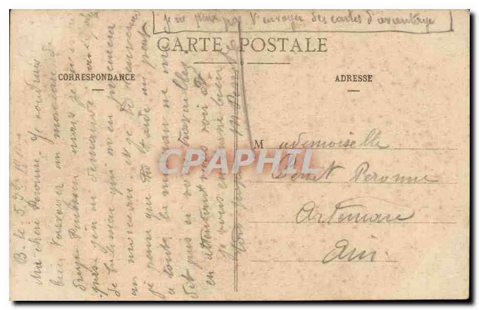 Belfort CPA Quand meme  — Rückseite
