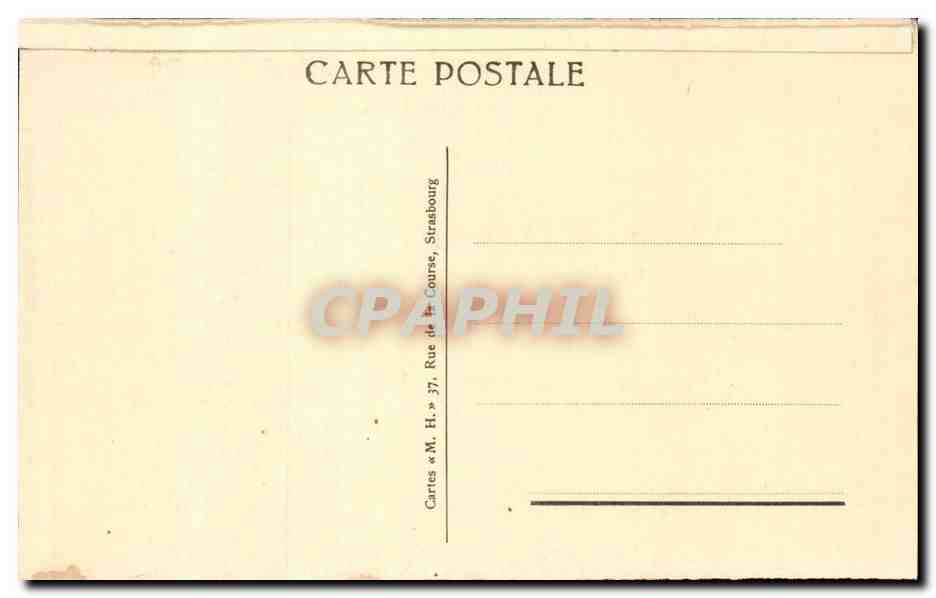 Belfort CPA Monument Quand meme ! — Verso