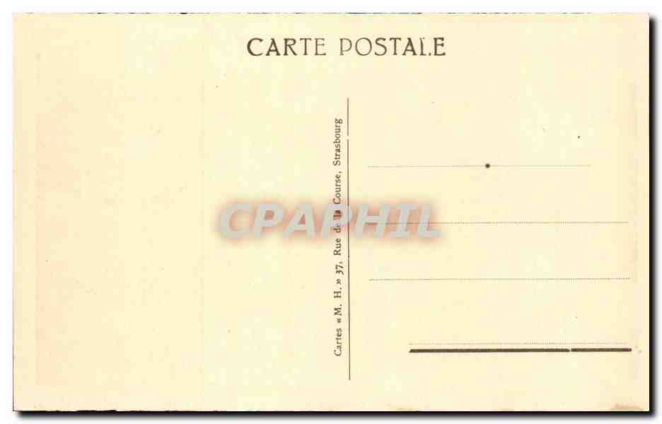 Belfort CPA Place Corbis La savoureuse et le pont Carnot — Rückseite