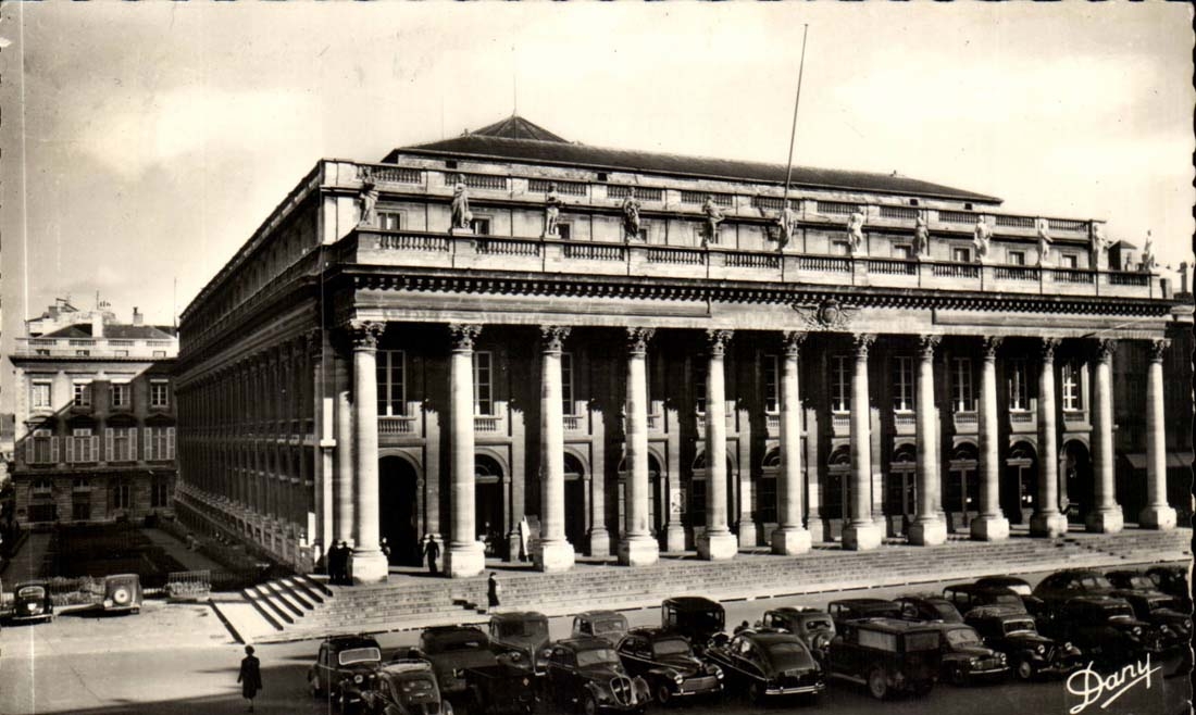 Bordeaux CPA le grand theatre
