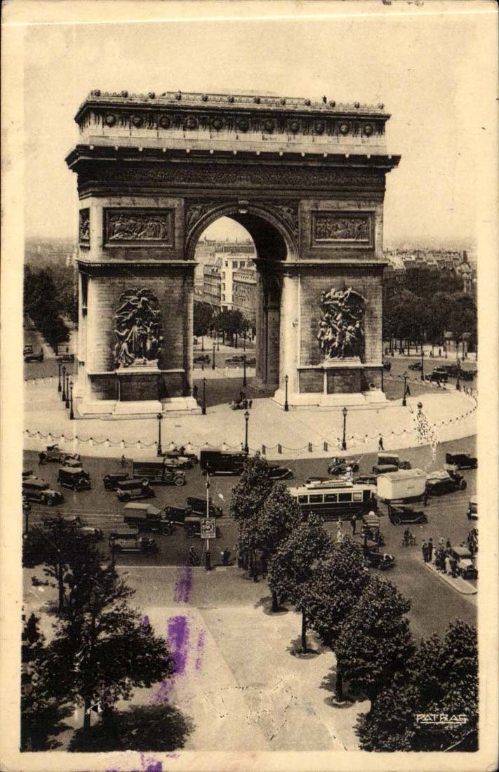 Paris CPA Arc de triomphe de Paris