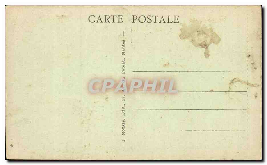 CPA Calvaire de Pontchateau Jesus est descendu de la croix — Rückseite
