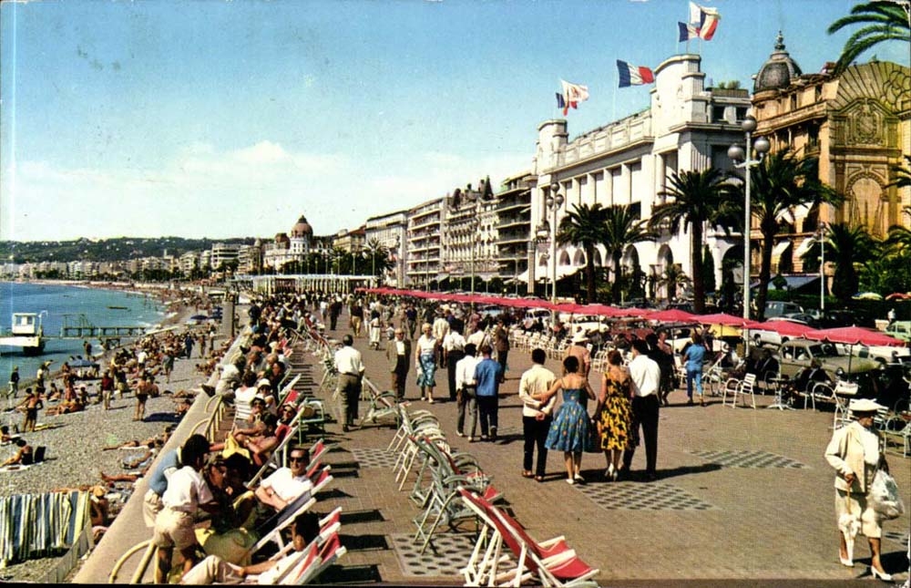 Nice CPA La promenade des anglais