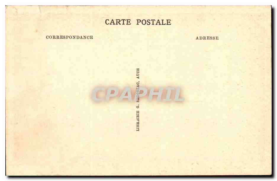 Auch — Basilique Sainte-Marie. Détail du chœur : Résignation de la fille de Jephthé à rester vierge — Verso
