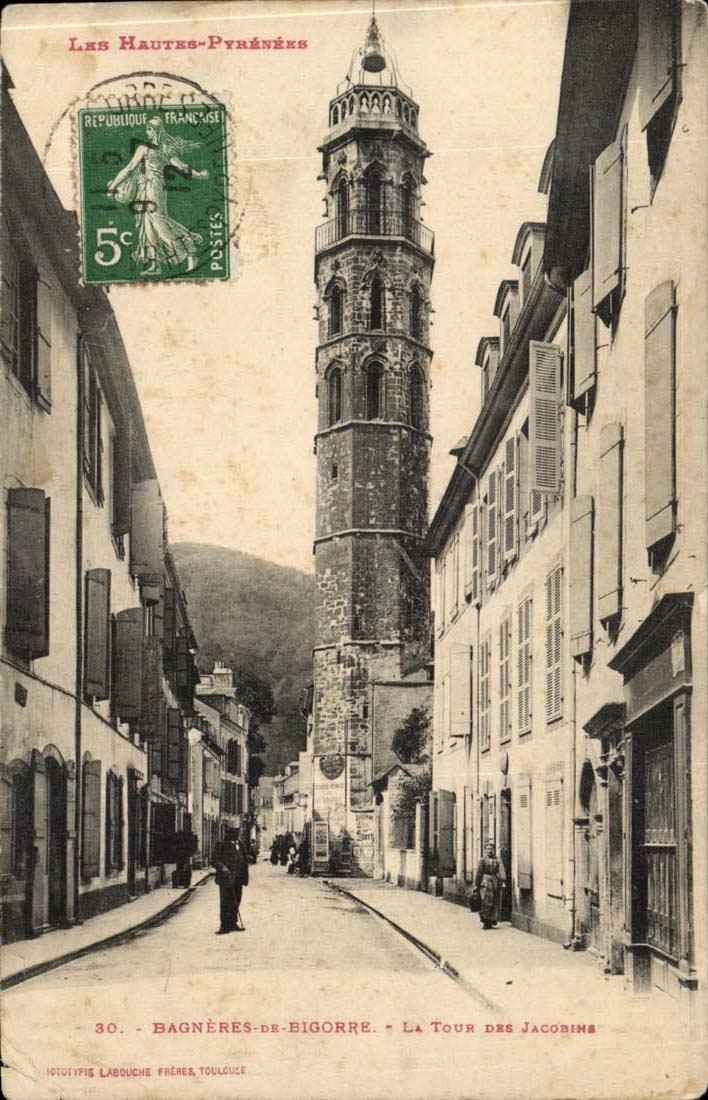 Bagnères-de-Bigorre — La Tour des Jacobins — Iototypie Labouche Frères, Toulouse, n°30