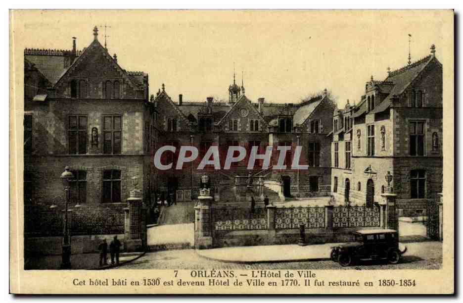 Orleans CPA L'hotel de ville 