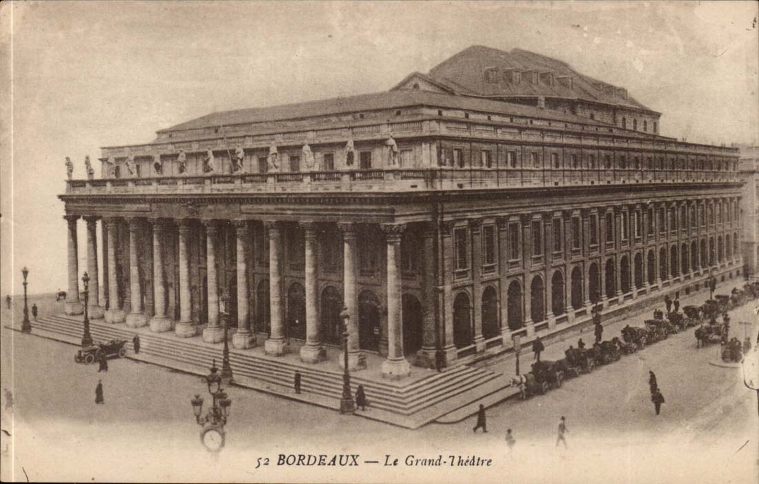 Bordeaux CPA Le grand theatre