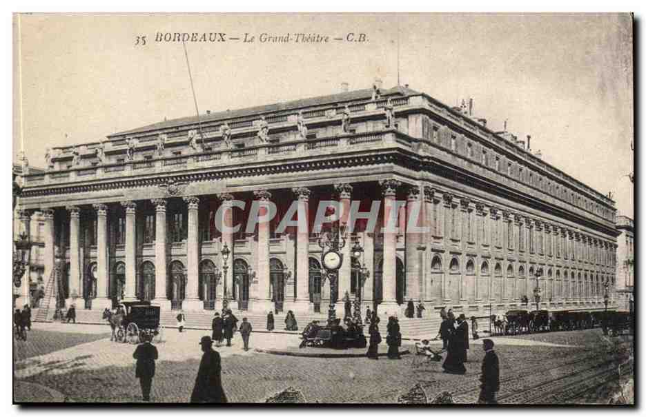 Bordeaux - Le Grand Theatre - CPA 