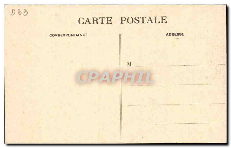 Bordeaux - Grosse Cloche - CPA  — Verso