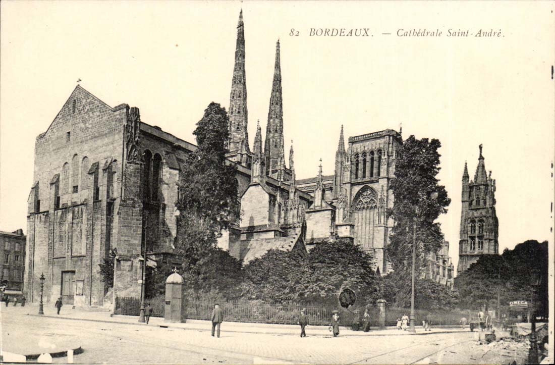 Bordeaux — Cathédrale Saint-André — éditeur Oméga, n° 82