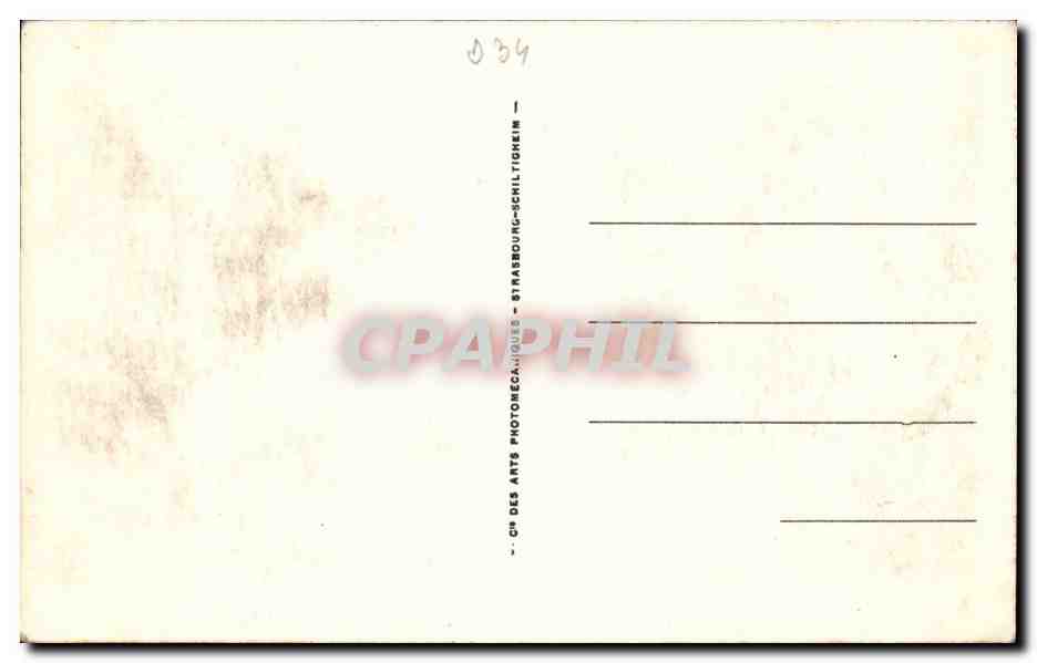 Montpellier - La Place de la Comedie - CPA  — Rückseite