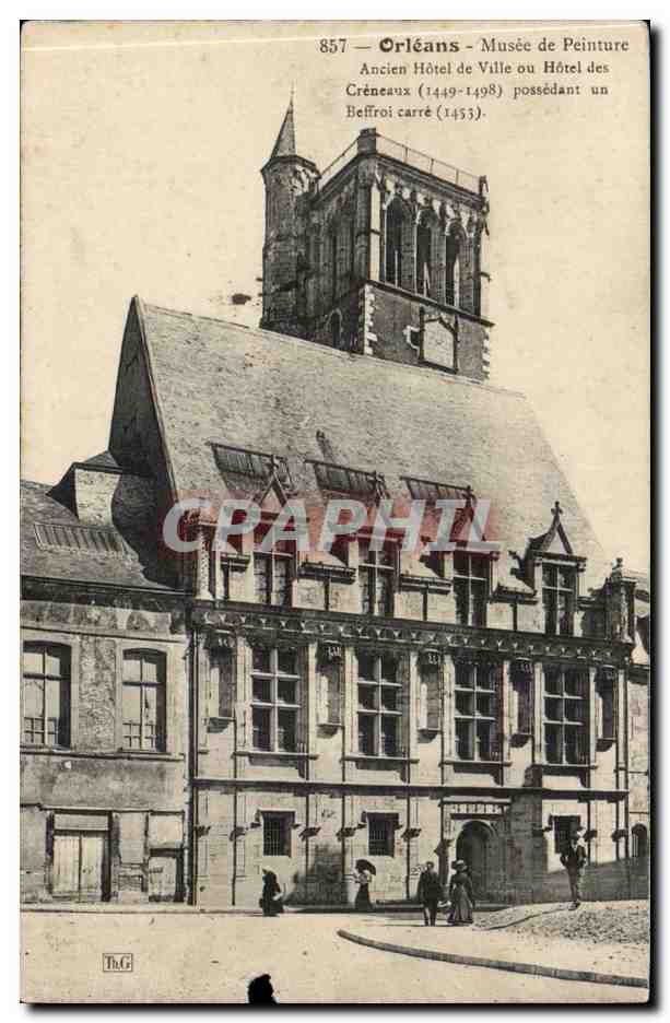 Orleans - Musee de Peinture Ancien Hotel de Ville - CPA 