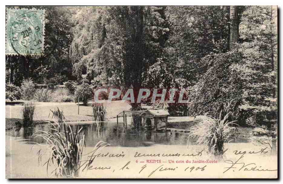 Reims - Un Coin de Jardin Ecoe - CPA 