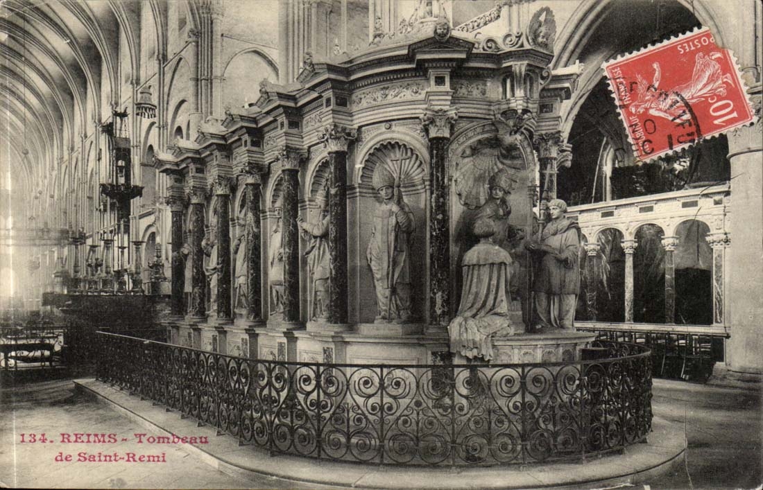 Reims - Tombeau de Saint Reel - CPA 