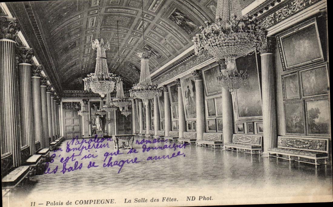 Palais de Compiègne — La Salle des Fêtes — ND Phot. n°11