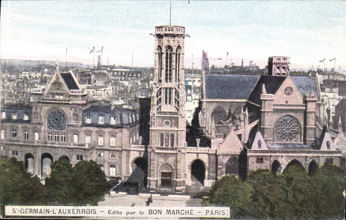 Paris 6 - St Getmain L'Auxerrois - Edite par Bon Marche - CPA 