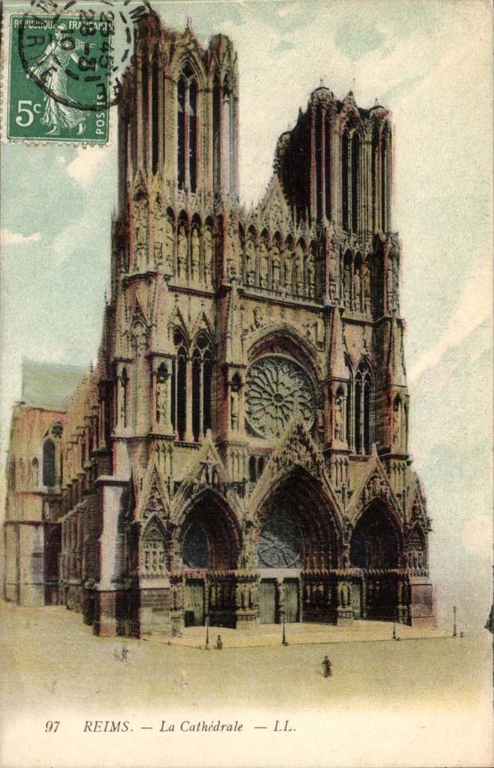 Reims — La Cathédrale — LL.