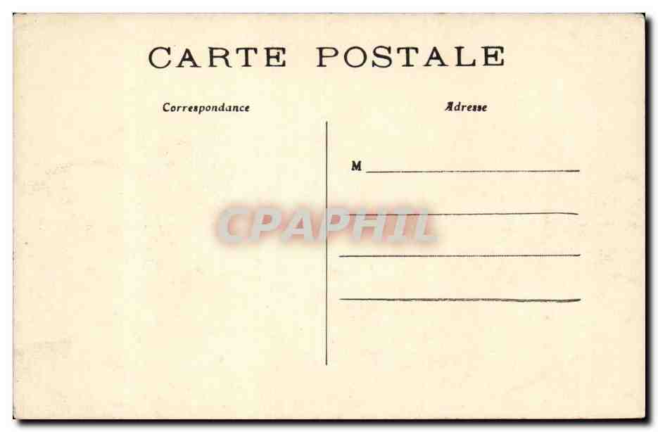 Paris CPA Boulevard de la Madeleine — Rückseite