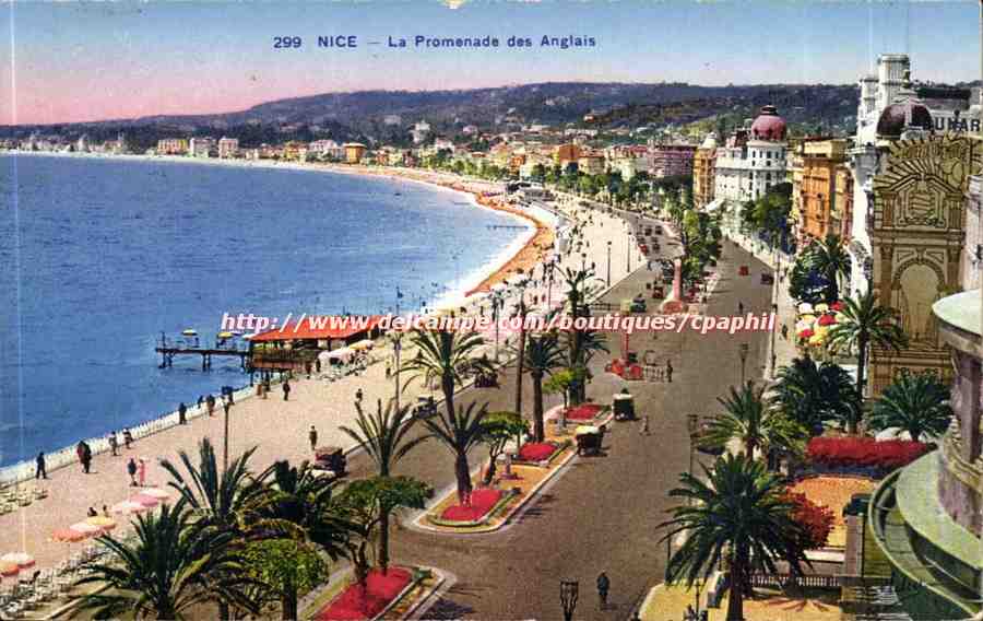 Nice - La Promenade des Anglais - CPA 