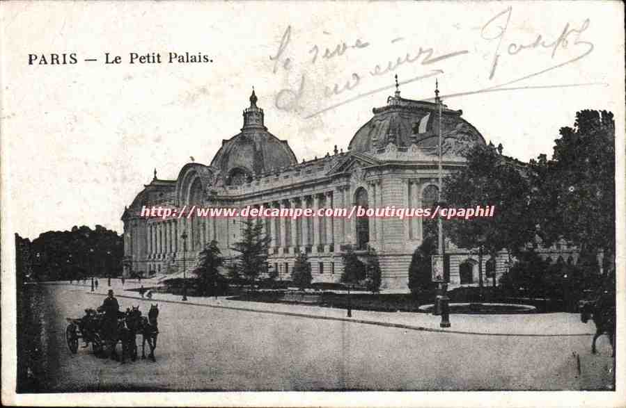 Paris - 8 - Le Petit Palais - CPA 