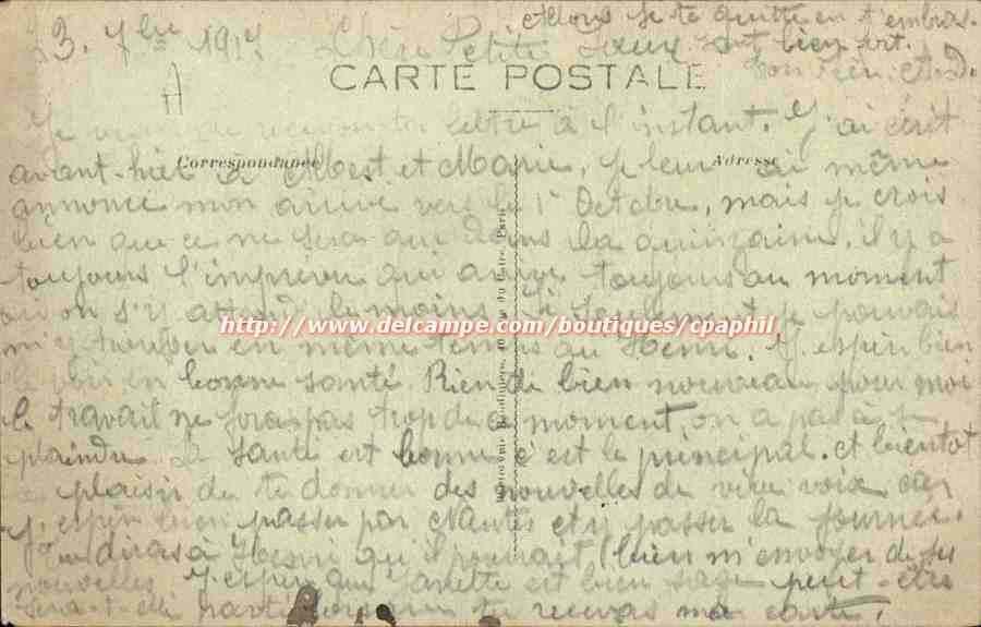Verdun - La Grande Guerre 1914 - 1915 - Bombardement de Verdun - Magasins des Nouvelles Galerie - CPA  — Rückseite