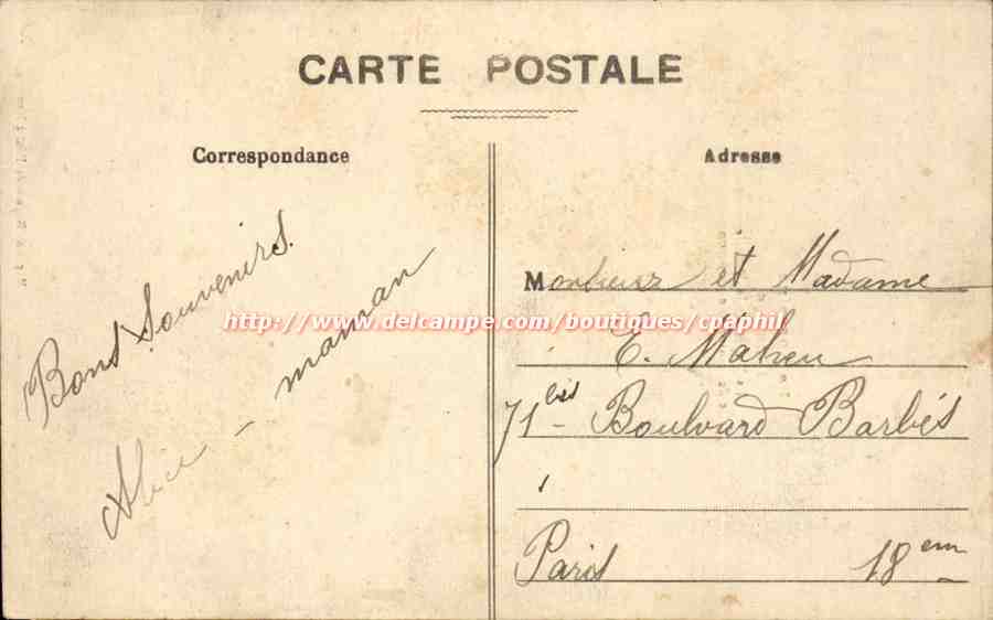 La Lorraine Illustree - La vallee de la Mosele prise des ruines de Mousson - CPA  — Verso