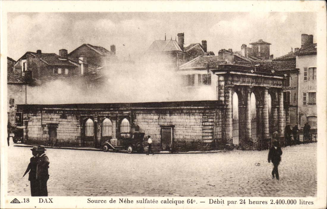 Dax — Source de Néhe sulfatée calcique — DAX n°18
