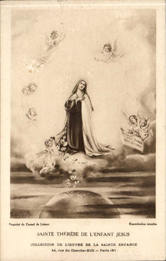 CPA Sainte therese de l'enfant Jesus Lisieux