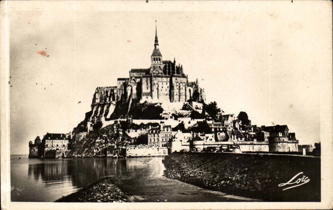 Mont Saint Michel CPA Cote sud