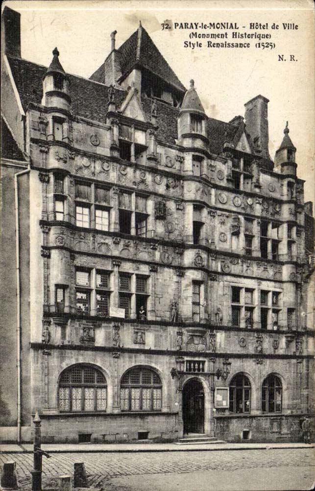 Paray-le-Monial - Hôtel de Ville - Style Renaissance (1525)