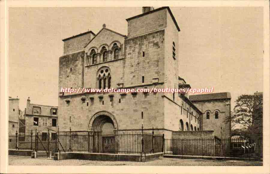 Nevers CPA Eglise St Etienne (1063 1096)