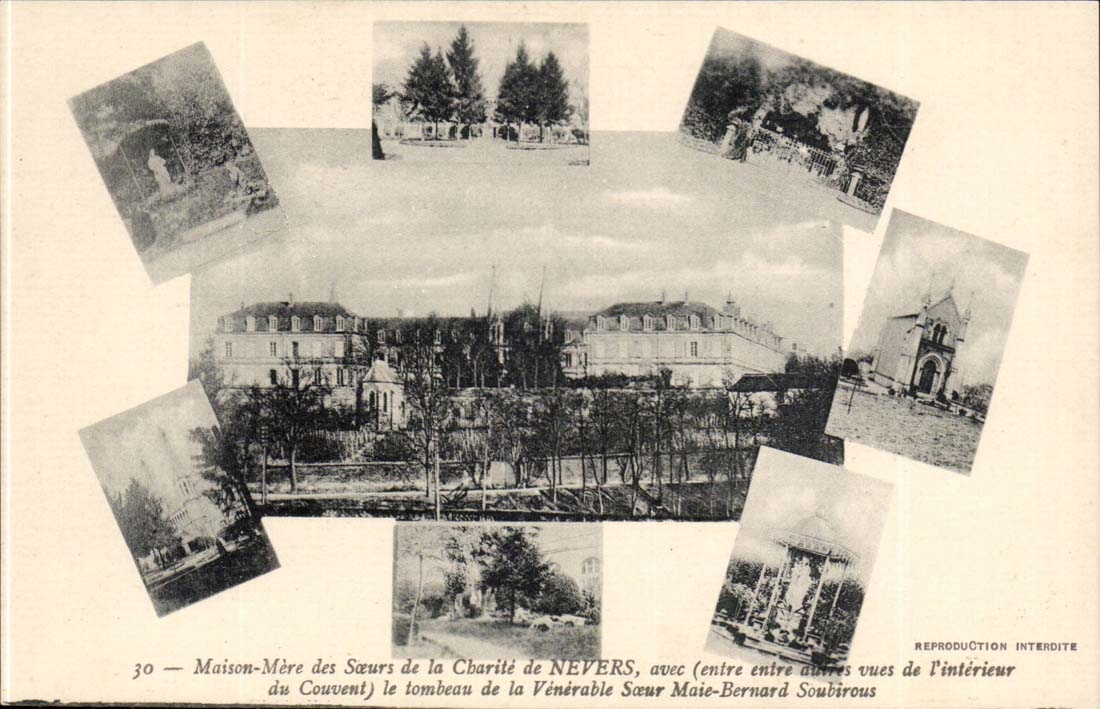 CPA Maison mere des soeurs de la charite de Nevers le tombeau de la Venerable Soeur Marie Bernard Soubirous