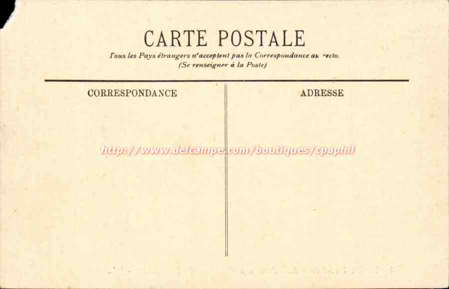 Port avec embarcations et promeneurs — éditeur non visible — Verso