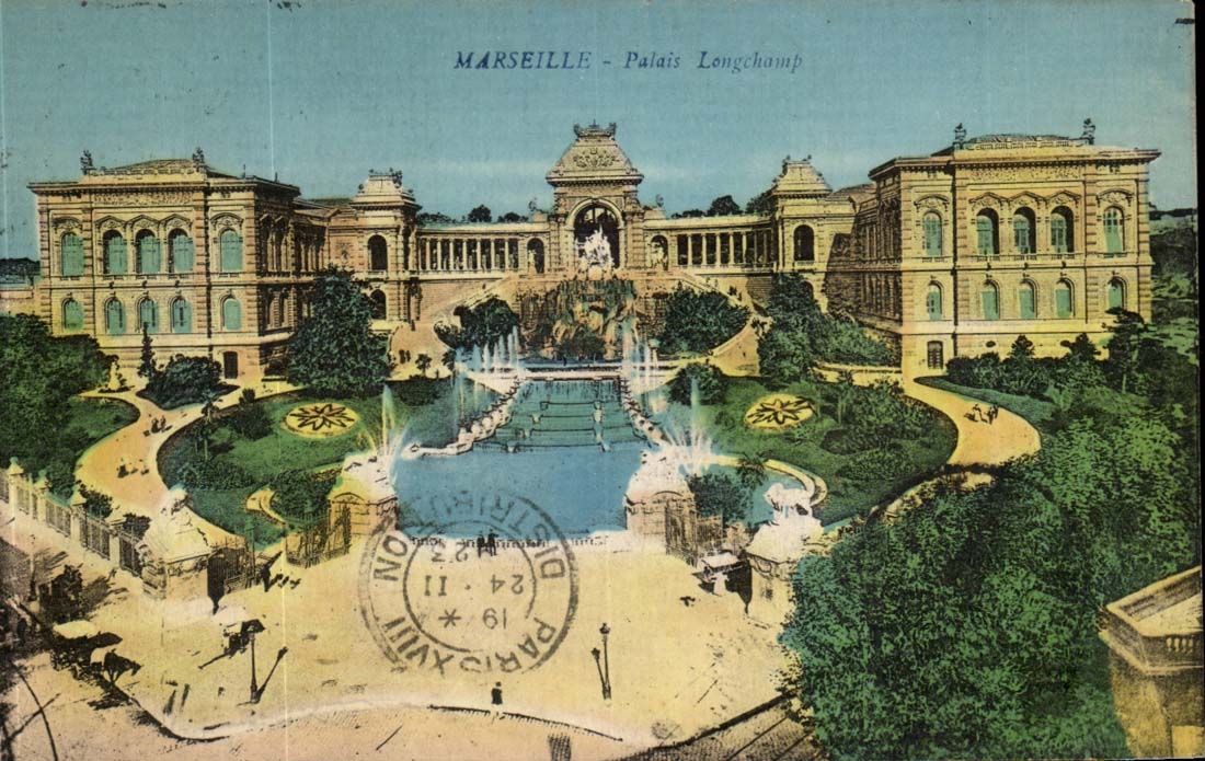 Marseille - Palais Longchamp CPA 
