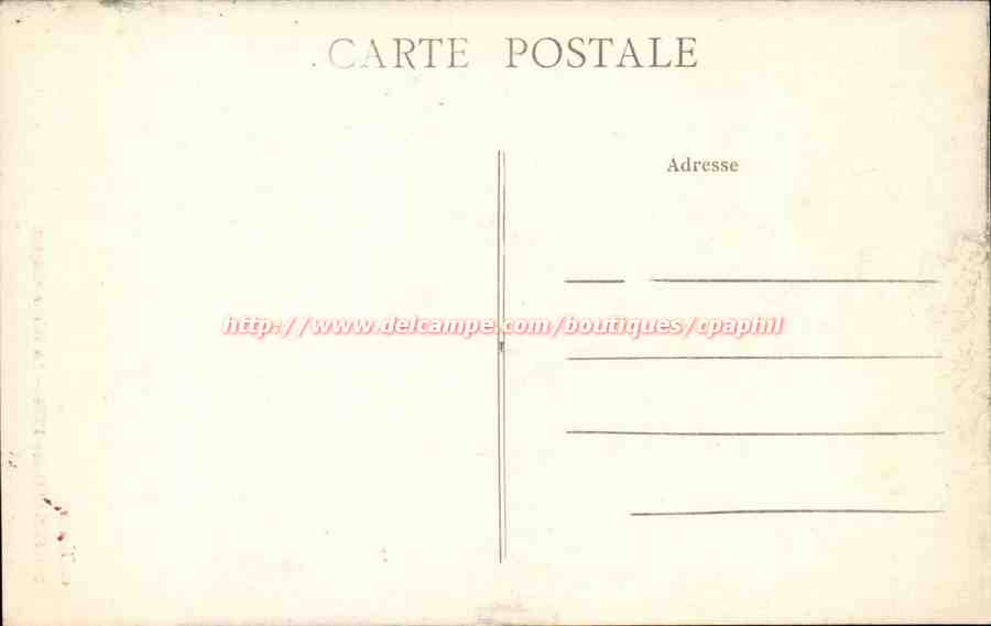 St Leonard des Bois - la Roche Molgnon CPA  — Rückseite