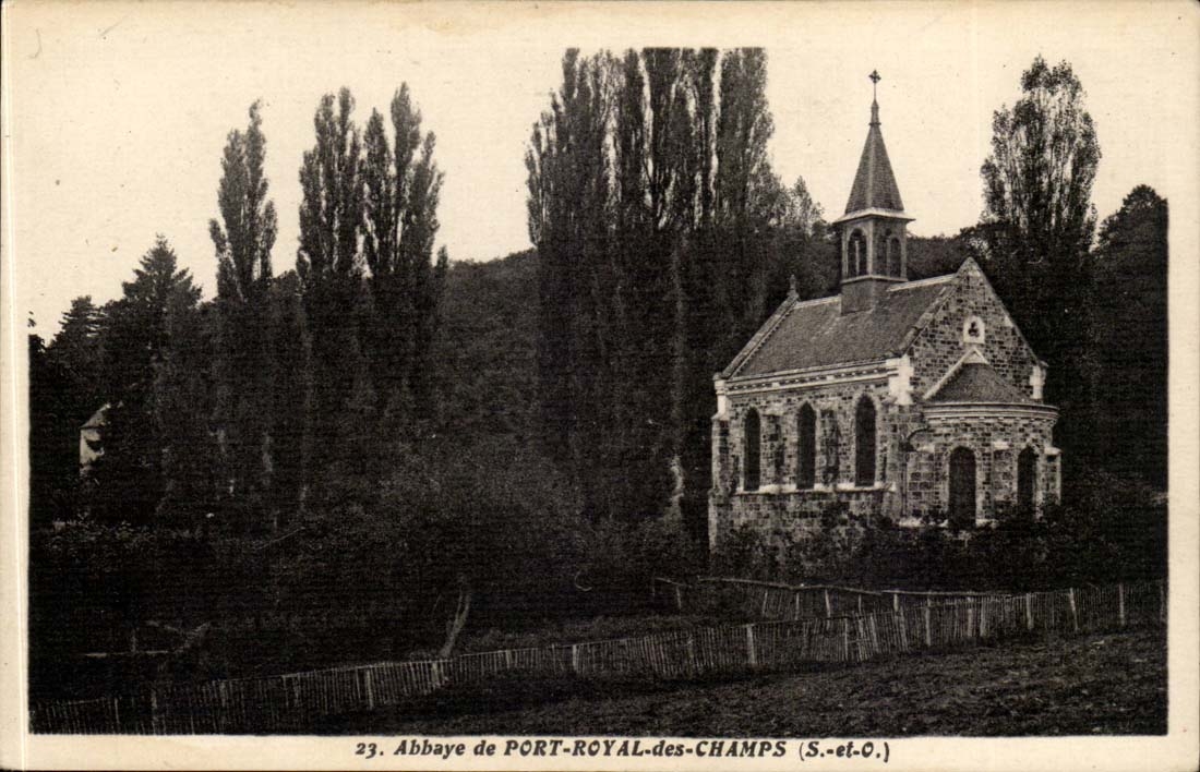 Abbaye de Port Royal des Champs - CPA 