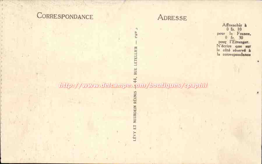 La Rochelle - Cour de Hotel de Ville - CPA  — Rückseite