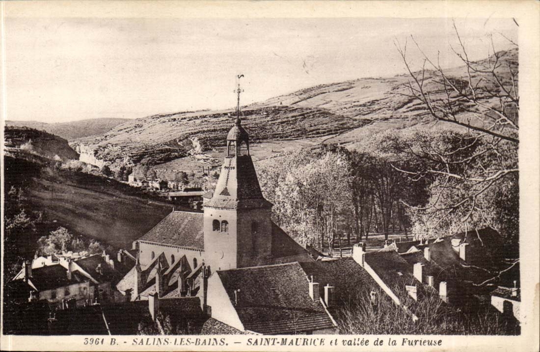 Salins-les-Bains — Saint-Maurice et vallée de la Furieuse — Édition Cambazard