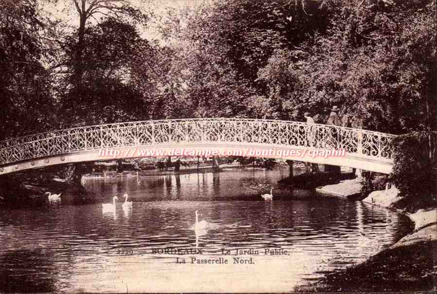 Bordeaux - La Passerelle Nord - CPA 