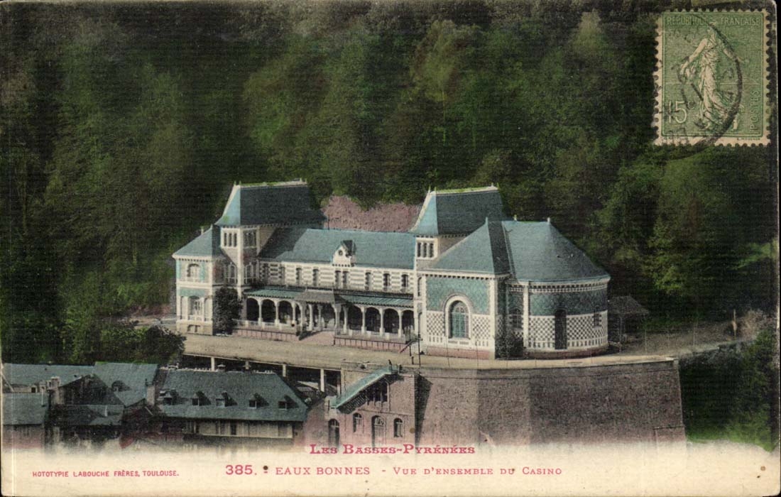 Eaux bonnes CPa Vue d'ensemble du casino