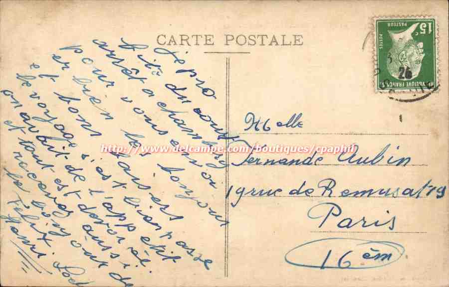 Chambery CPA Vue generale Le Nivolet — Rückseite