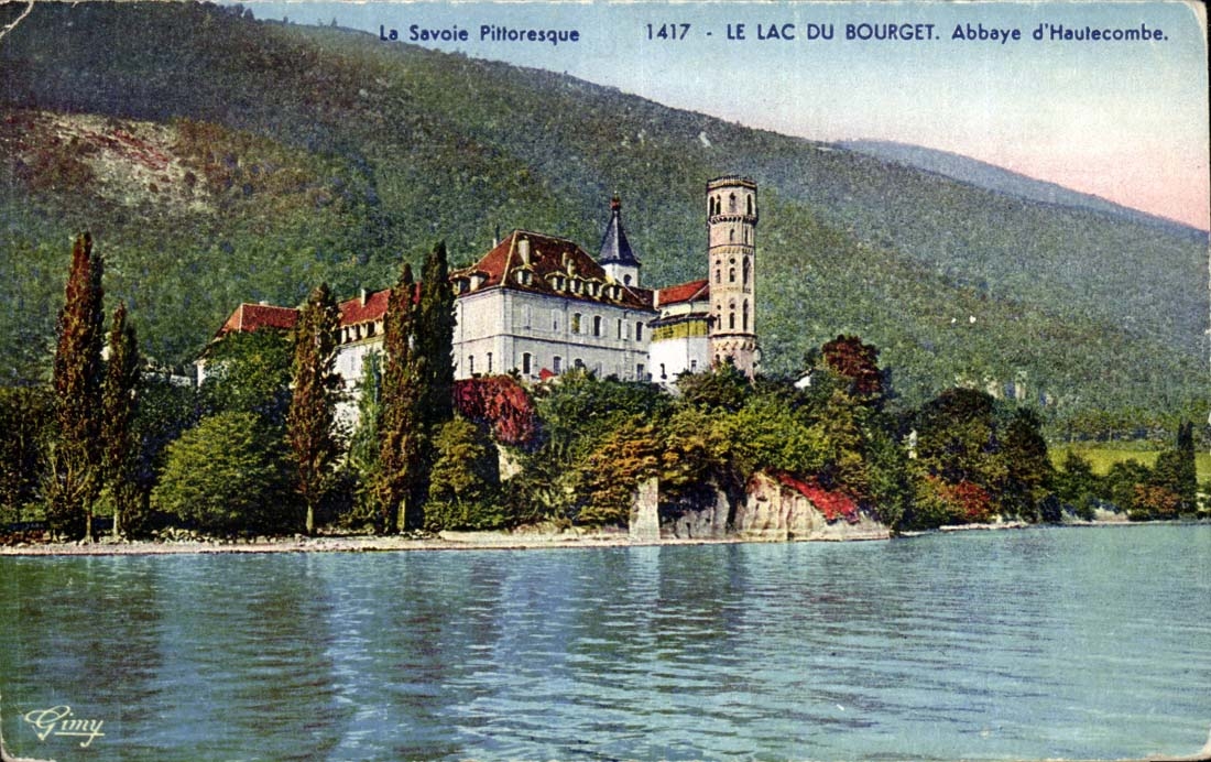 lac du Bourget CPA Vue des hotels Excelsior Splendide et Royal