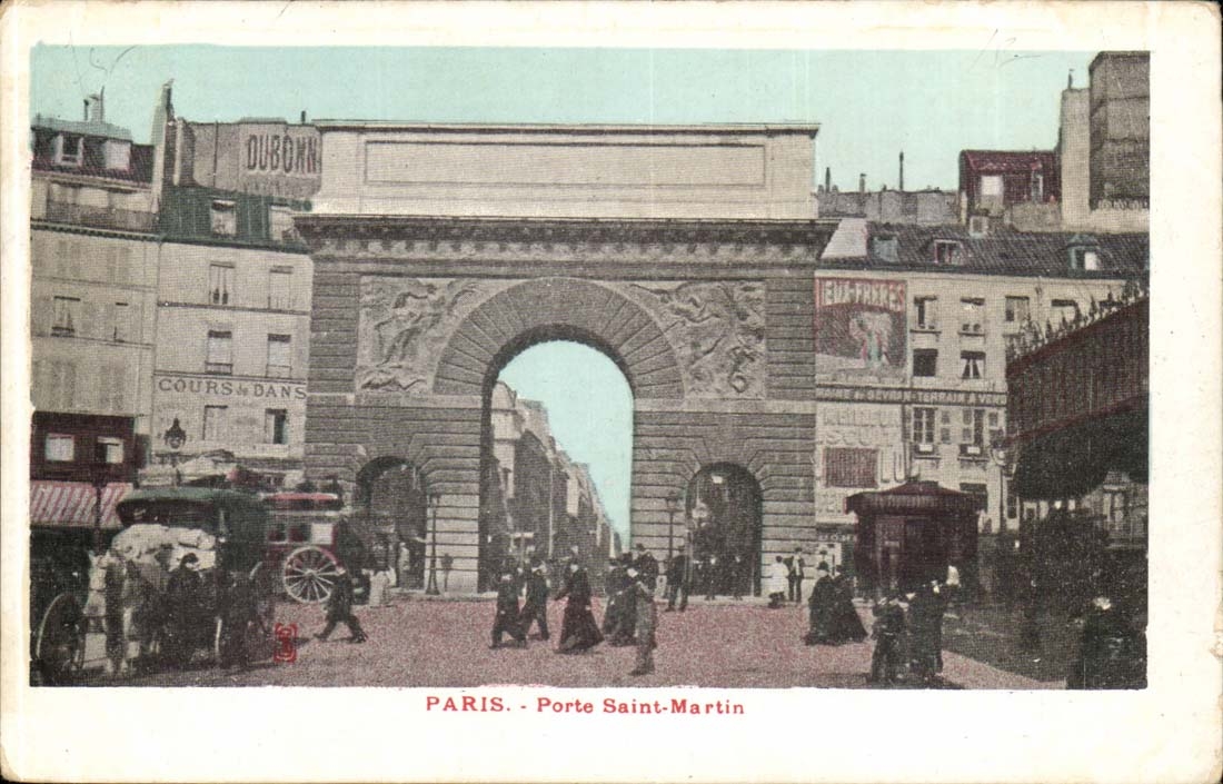 Paris CPA Porte Saint Martin